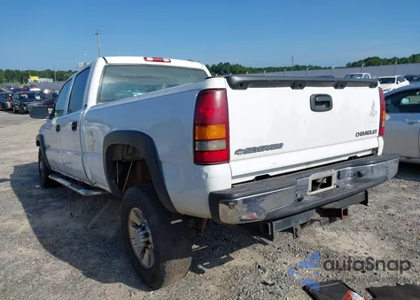 2001 Chevrolet Silverado 2500Hd из США, поврежденный, VIN 1GCHC23UX1F103462